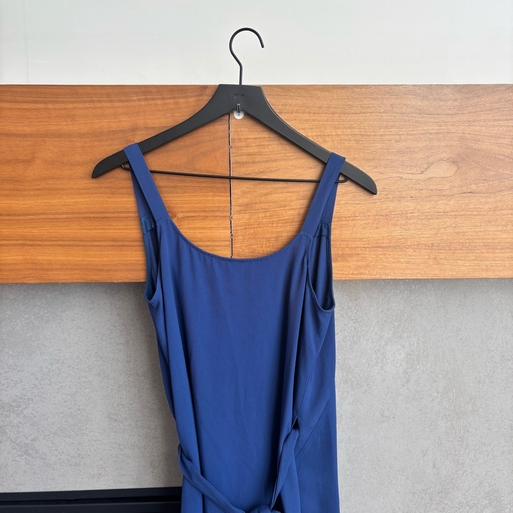 Everlane Japanese GoWeave Tank Wrap Midi Dress, Size 4 - Picture 11 of 14